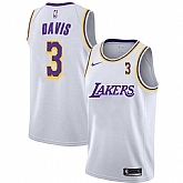 Lakers 3 Anthony Davis White 2020-2021 New City Edition Nike Swingman Jerseys Dyin,baseball caps,new era cap wholesale,wholesale hats